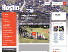 Tablet Screenshot of hostin.cz